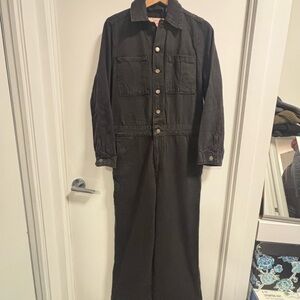 Levi's Black Denim Jumpsuit